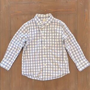 Boys JCrew Crewcuts Button Up Size 4/5